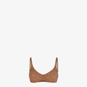 Fendi x skims skimpy scoop bra XL Tan single NWT